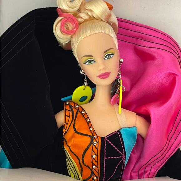 Mattel 1998 Masquerade Gala Collection Rendezvous Barbie #20647 - Picture 6 of 11